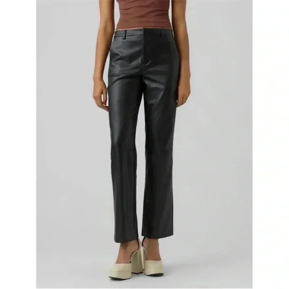 Vero Moda Faux Leather Pants